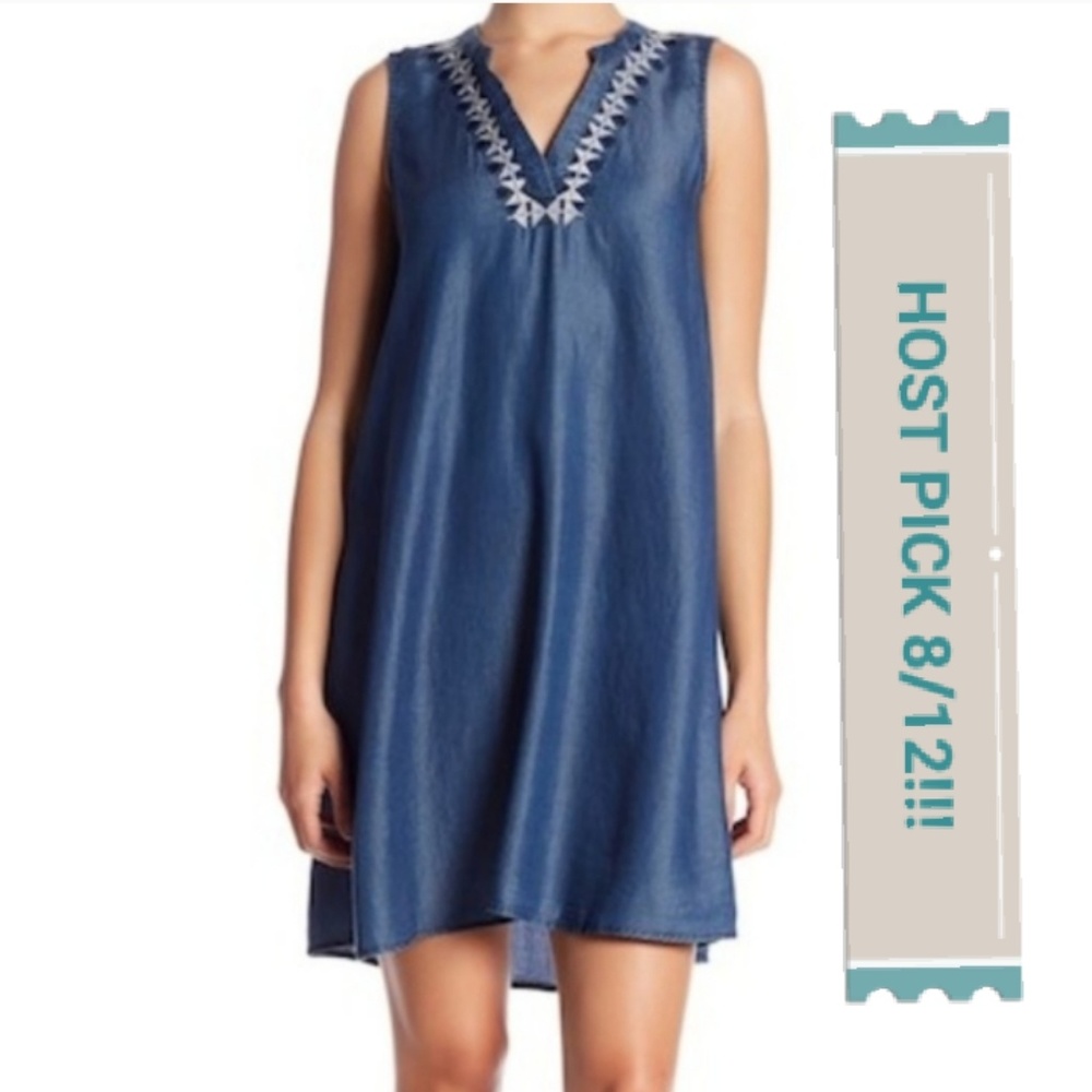 Sharagano Tencel Dress Petite HOST PICK!!